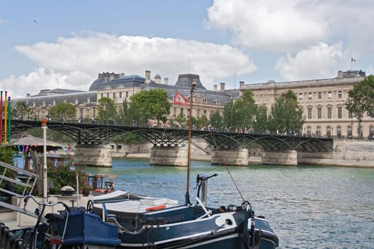 museum, Pont des Arts, Seine river