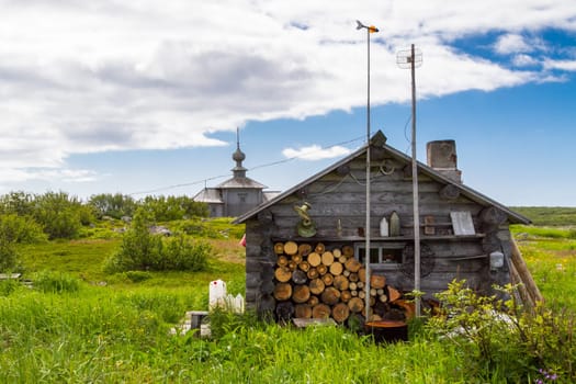 Zayatsky Island. Solovetsky Islands in the Republic of Karelia in northern Russia.
