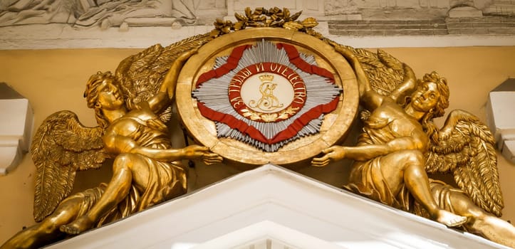The Holy Trinity Alexander Nevsky Monastery,St. Petersburg ,Russia.