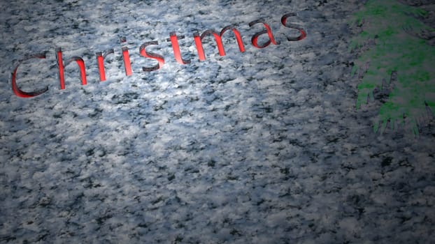 The Merry Christmas Landscape with nice color