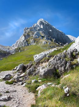 Gran Sasso, a mountain located in the Abruzzo region of central Italy