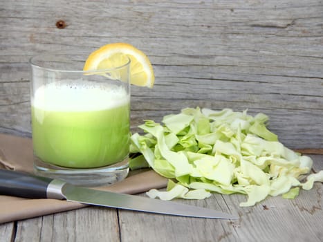 Fresh cabbage juice