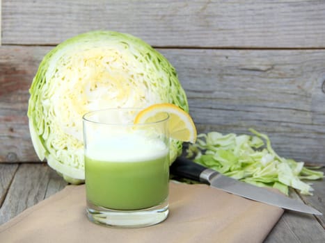 Fresh cabbage juice