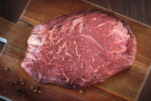 The high quality Wagyu meat from Japan