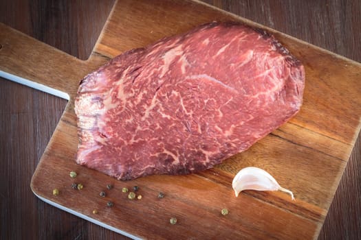 The high quality Wagyu meat from Japan