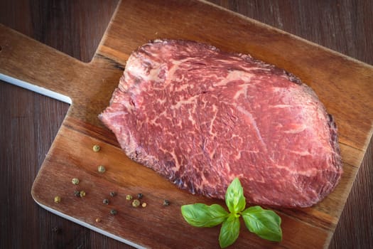 The high quality Wagyu meat from Japan
