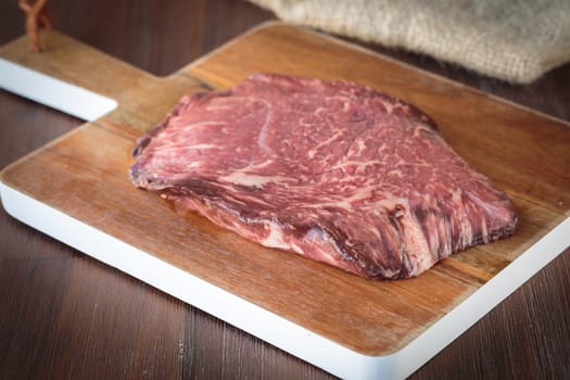 The high quality Wagyu meat from Japan