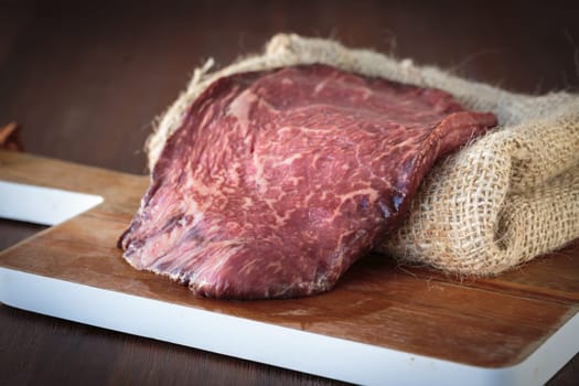 The high quality Wagyu meat from Japan