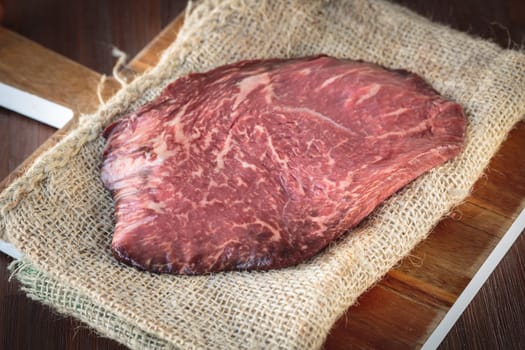 The high quality Wagyu meat from Japan
