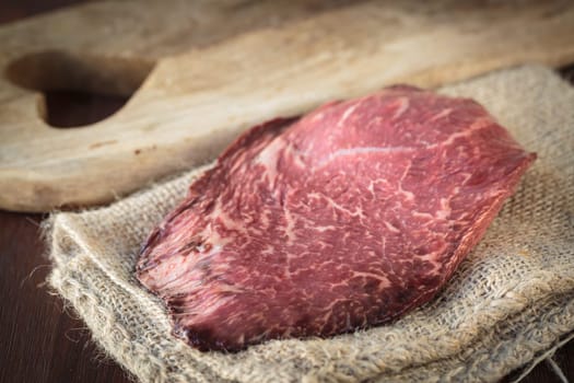 The high quality Wagyu meat from Japan
