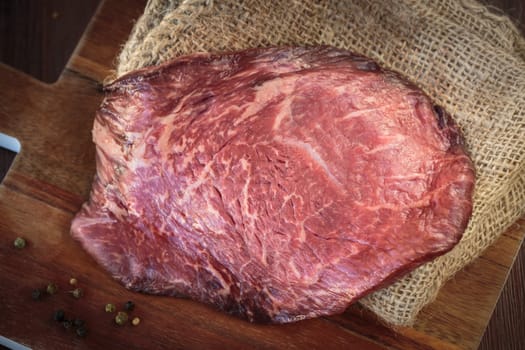 The high quality Wagyu meat from Japan