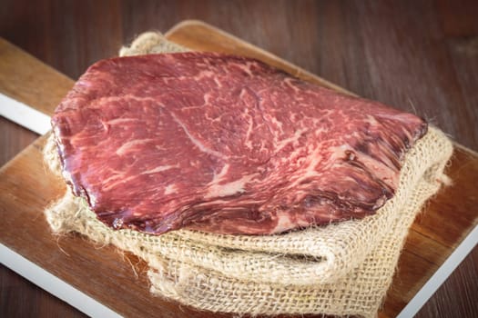 The high quality Wagyu meat from Japan