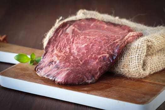 The high quality Wagyu meat from Japan