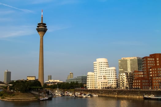 State capital Düsseldorf in Nordrhien-Westfalen,Germany.