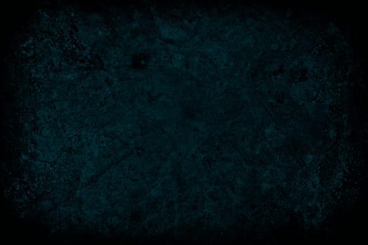 dark blue scratched grunge wall background or texture