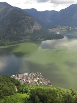 Hallstatt, old city centre, Austria