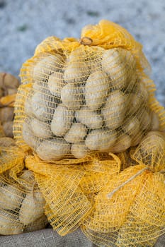 Bags of potatoes