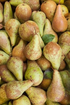 Pears view from the top