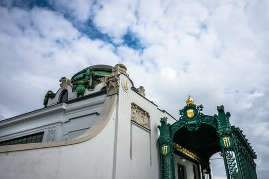 Otto Wagner Hofpavillon Hietzing,Art Nouveau architecture and landmark of Vienna