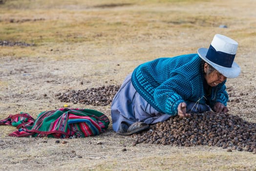 Chincheros, Peru - July 23, 2013