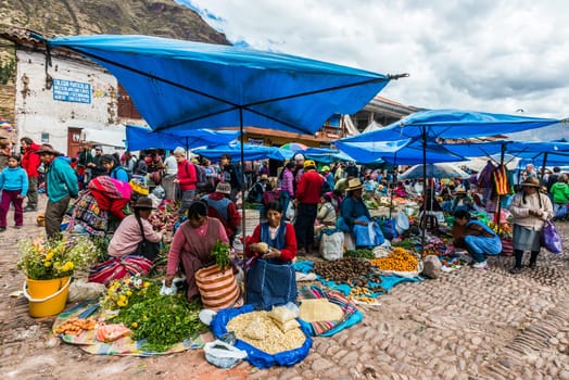 Pisac, Peru - July 14, 2013