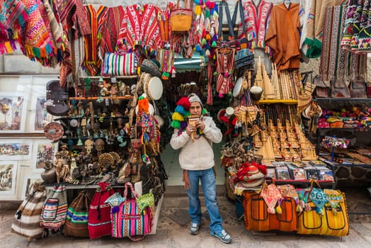 Pisac, Peru - July 14, 2013