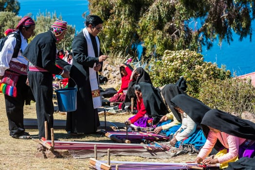 Puno, Peru - July 25, 2013