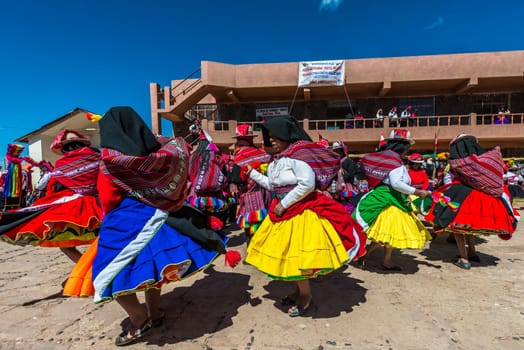 Puno, Peru - July 25, 2013