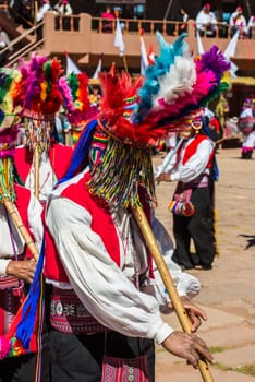 Puno, Peru - July 25, 2013