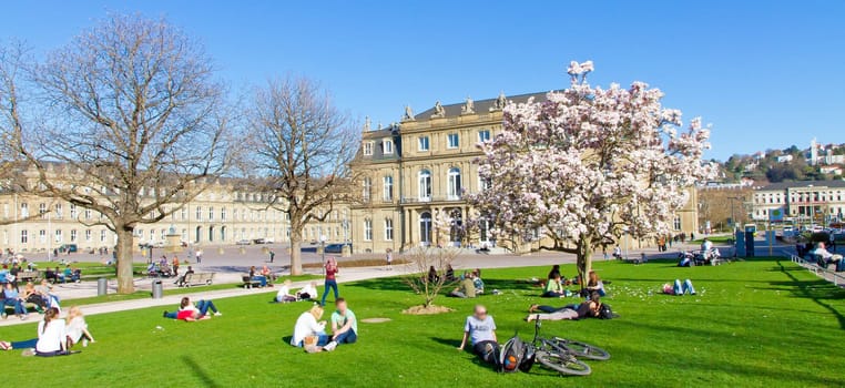 Spring in Stuttgart