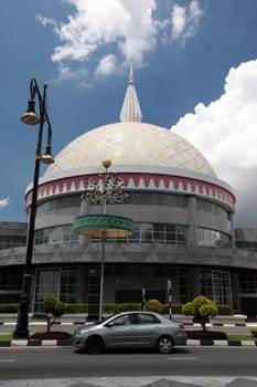 the Kroninsignien Museum or Royal Ragalia Museum in the city of Bandar seri Begawan in the country of Brunei Darussalam on Borneo in Southeastasia.
