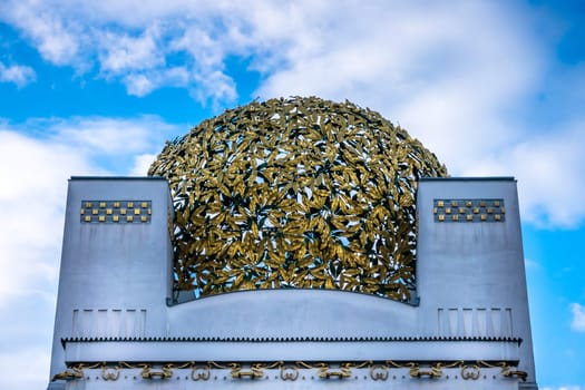 Vienna Secession,landmark of Vienna is an association of visual artists