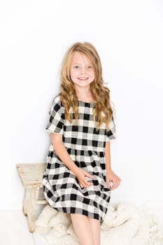 beautiful fashionable young girl