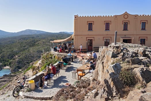 Restaurant on the Cap de Creus Cadaques, Girona, Spain