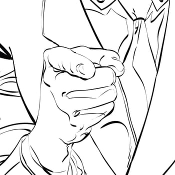 vector pointing finger hand drawn illustration. we need you