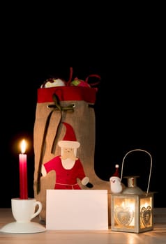 Christmas concept, letter for Santa Claus