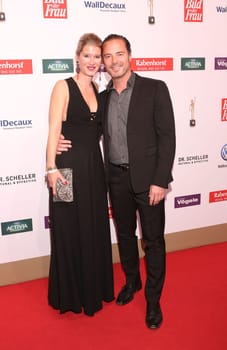 John Friedmann,Tini Fuchs,.at the 10 years GOLDENE BILD der FRAU – die große Jubilaeumsgala at the Hamburg Stage Theater