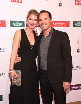 John Friedmann,Tini Fuchs,.at the 10 years GOLDENE BILD der FRAU – die große Jubilaeumsgala at the Hamburg Stage Theater