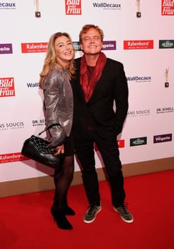 Alexander Wussow and Andrea Mostler,.10 years GOLDENE BILD der FRAU – die große Jubilaeumsgala at the Stage Theater am Hafen Hamburg.13.10.2016