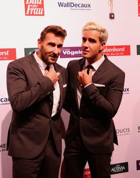 Mark Keller with son Aaron Keller,.at the 10 years GOLDENE BILD der FRAU – die große Jubilaeumsgala at the Hamburg Stage Theater