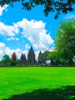 Prambanan temple near Yogyakarta on Java island, Indonesia