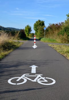 cycle path