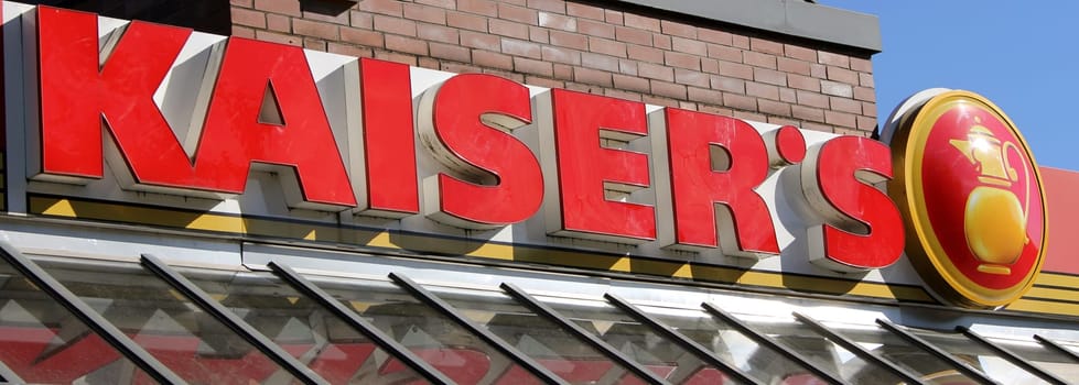Brand logo of the supermarket chain Kaiser's