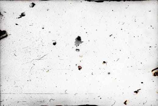 Dust and scratches on old photographic paper - layer for photo editor