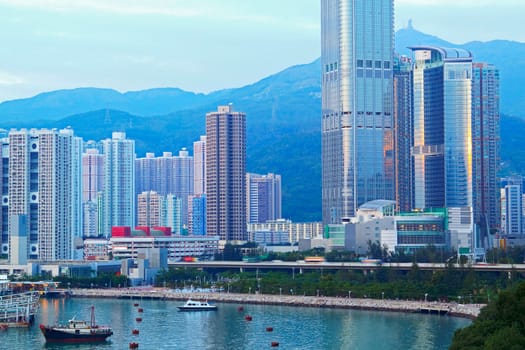 skylines of urban area at daytime