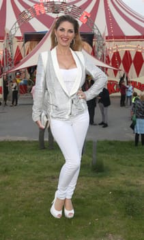 Christine Deck,. Circus Knie Premiere in Hamburg