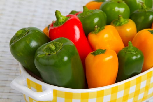 Fresh snack bell pepper