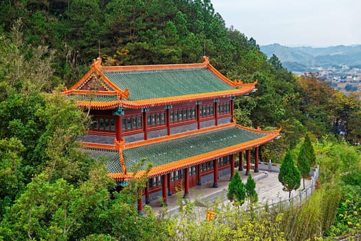 Temple , Chinese architecture in Meizhou