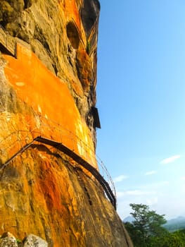 Sigiriya Lion Rock Fortress at Sri Lanka