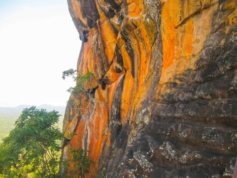Sigiriya Lion Rock Fortress at Sri Lanka